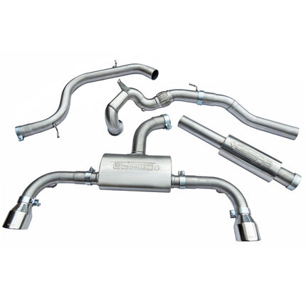 Cobra Exhausts - VW Golf GTI (Mk7) 2.0 TSI (5G) (12-17) Turbo Back Performance Exhaust