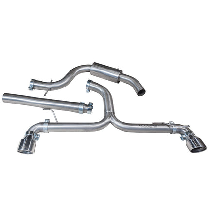 VW Golf GTD (Mk6) 2.0 TDI (5K) (09-13) Venom Box Delete GTI Style Cat Back Performance Exhaust