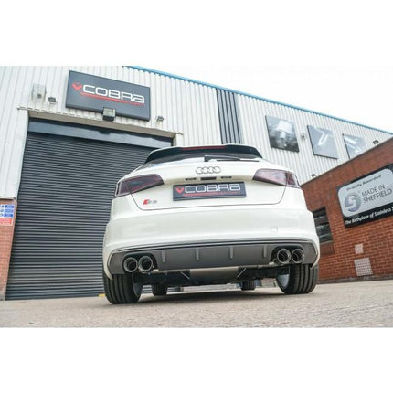 Cobra Exhausts - Audi S3 (8V) 5 Door Sportback (Non-Valved) (13-18) Turbo Back Performance Exhaust