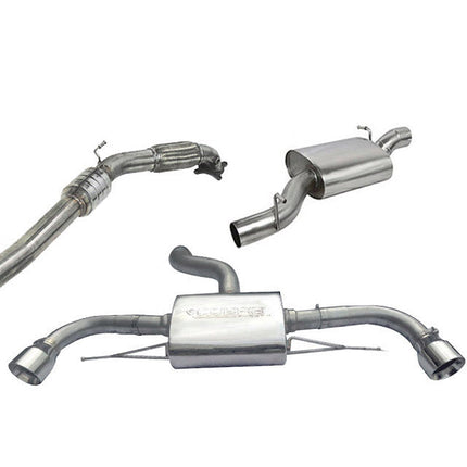 Cobra Exhausts - Audi TT (Mk2) 2.0 TFSI (Quattro) 2012-14 Turbo-Back Performance Exhaust