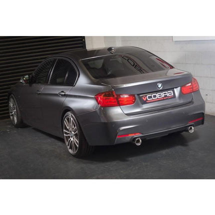 Cobra Exhausts - BMW 330D (F30 LCI) Dual Exit 340i Style Exhaust Conversion