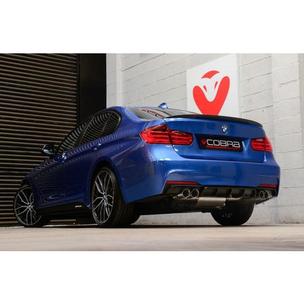 Cobra Exhausts - BMW 330D (F30/F31) Quad Exit M3 Style Exhaust Conversion