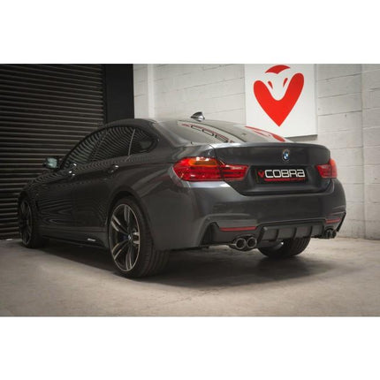 Cobra Exhausts - BMW 430D (F32/F33/F36) (13-20) Quad Exit M4 Style Performance Exhaust