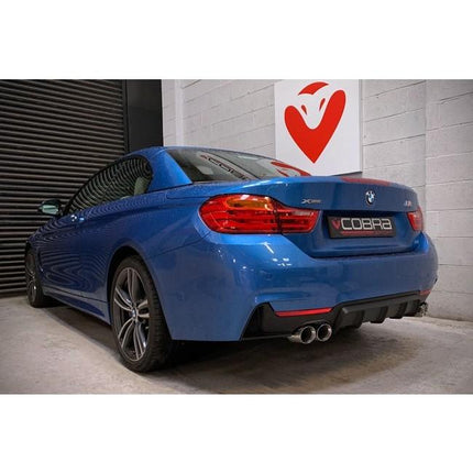 Cobra Exhausts - BMW 430D (F32/F33/F36) (13-20) Quad Exit M4 Style Performance Exhaust