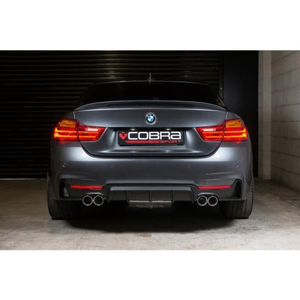 Cobra Exhausts - BMW 430D (F32/F33/F36) (13-20) Quad Exit M4 Style Performance Exhaust