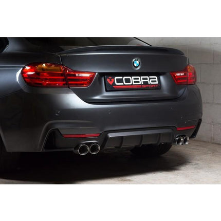 Cobra Exhausts - BMW 430D (F32/F33/F36) (13-20) Quad Exit M4 Style Performance Exhaust