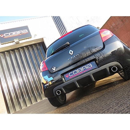 Cobra Exhausts - Renault Clio RS 197 (06-09) Cat Back Performance Exhaust