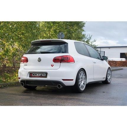 VW Golf GTD (Mk6) 2.0 TDI (5K) (09-13) Venom Box Delete GTI Style Cat Back Performance Exhaust