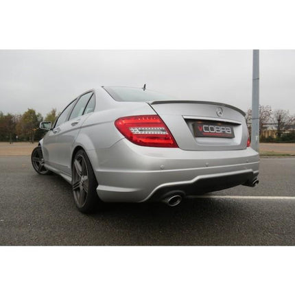 Cobra Exhausts - Mercedes W204 C200/C220/C250 (Diesel) 350 Dual Performance Exhaust