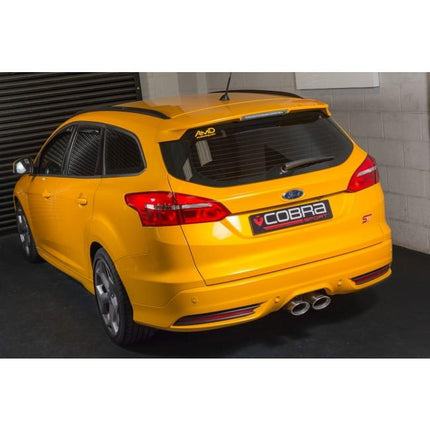 Cobra Exhausts - Ford Focus ST Estate (Mk3) (Wagon) Venom Box Delete Race Cat Back Performance Exhaust