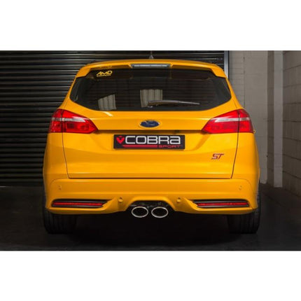 Cobra Exhausts - Ford Focus ST TDCi (Mk3) 5 Door Estate (Wagon) 185PS Rear Performance Exhaust