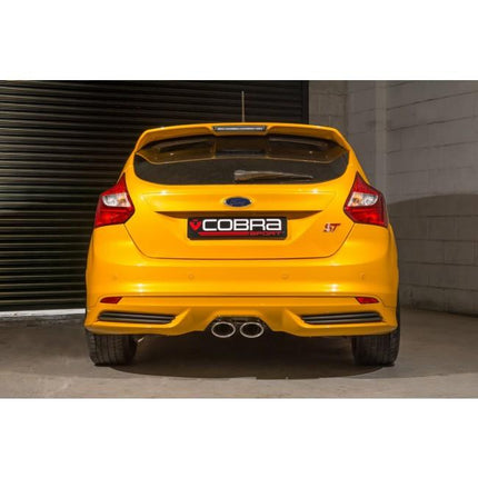 Cobra Exhausts - Ford Focus ST 250 (Mk3) Venom Box Delete Cat Back Performance Exhaust