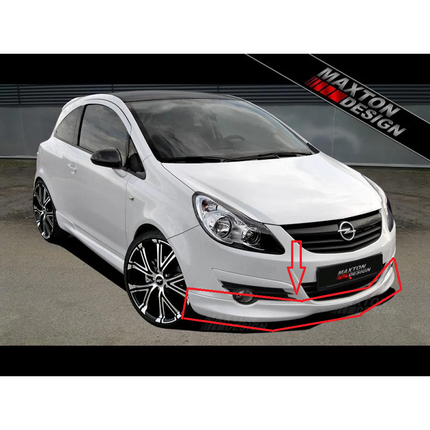 Maxton Design - Corsa D PREFACE Front Bumper Spoiler