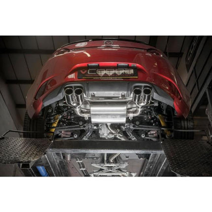 Mazda MX-5 (ND) Mk4 Dual Exit Cat Back Performance Exhaust