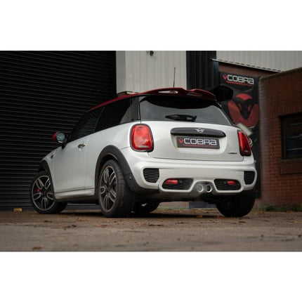 Cobra Exhausts - Mini (Mk3) Cooper S (F56) 2014-18 Resonator Delete Performance Exhaust*