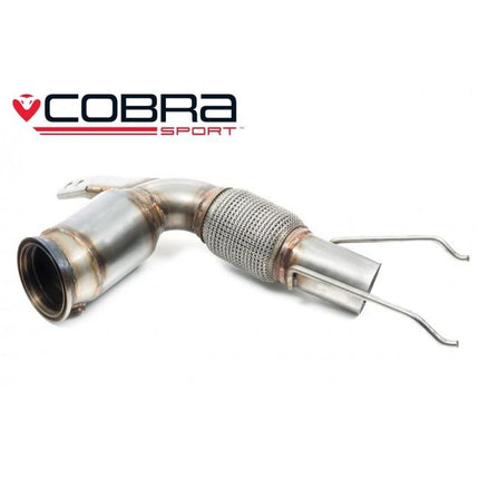 Cobra Exhausts - Mini (Mk3) Cooper S (F56) Sports Cat / De-Cat Downpipe Performance Exhaust