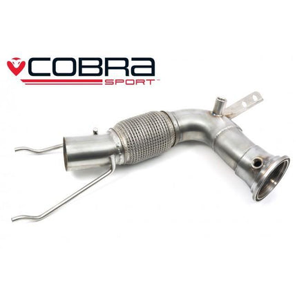 Cobra Exhausts - Mini (Mk3) Cooper S (F56) Sports Cat / De-Cat Downpipe Performance Exhaust