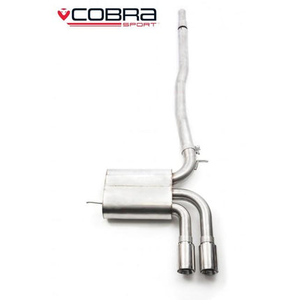 Cobra Exhausts - Mini (Mk3) JCW (F56 LCI) Facelift 3" Race GPF Back Performance Exhaust