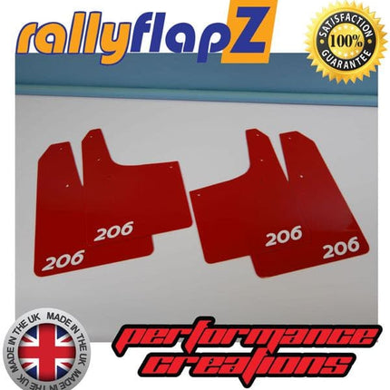 PEUGEOT 206 MUDFLAPS - Car Enhancements UK