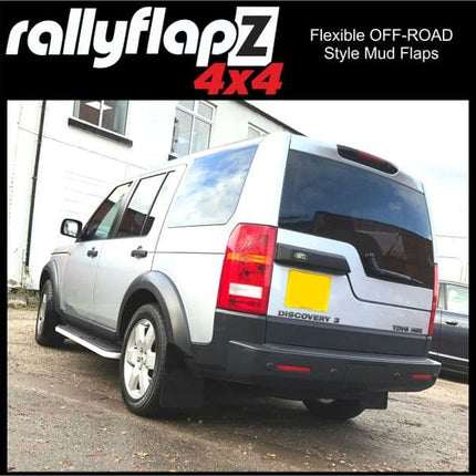 rallyflapZ | Mud Flaps to fit DISCOVERY 3 / LR3 04-09 - Car Enhancements UK