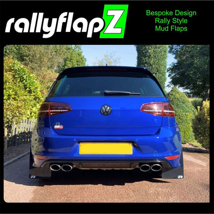 VW GOLF R / GTI / GTD MK7 MUDFLAPS - Car Enhancements UK