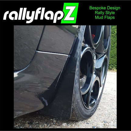 ALFA BRERA BLACK MUDFLAPS - Car Enhancements UK