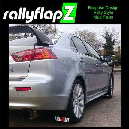 MITSUBISHI LANCER RALLIART SPORTBACK (2008+) MUDFLAPS - Car Enhancements UK