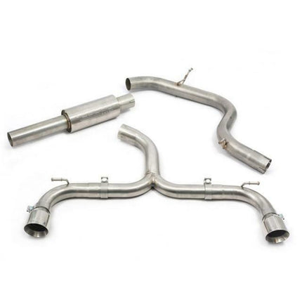 Cobra Exhausts - VW Golf GTI (Mk7.5) 2.0 TSI (5G) (17-20) Venom Box Delete Race Cat Back Performance Exhaust