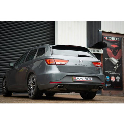 Cobra Exhausts - Seat Leon Cupra ST 280/290 Estate (14-18) Resonator Delete Performance Exhaust