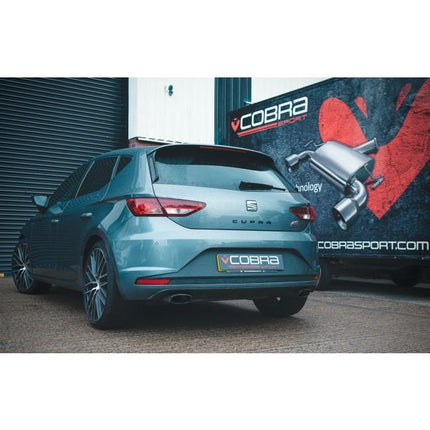 Cobra Exhausts - Seat Leon Cupra 290/300 (Pre-GPF) (14-18) Resonator Delete Performance Exhaust