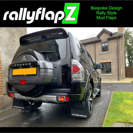 SHOGUN 4th Gen (2006 to present) MUDFLAPS - Car Enhancements UK