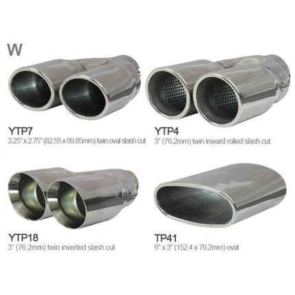 Cobra Exhausts - Audi A3 (8P) 2.0 TDI 170PS (2WD) (3 Door) Twin Tip Cat Back Performance Exhaust