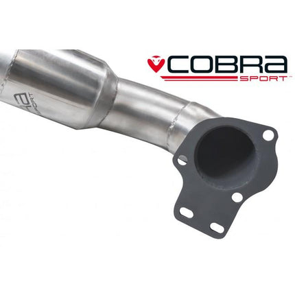 Cobra Exhausts - Vauxhall Astra J VXR (12-19) Front Pipe & Primary Sports Cat / De-Cat Exhaust