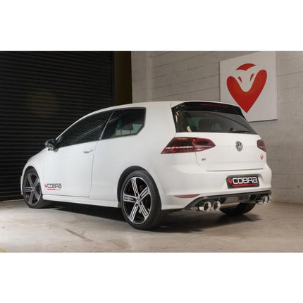 Cobra Exhausts - VW Golf R (Mk7) 2.0 TSI (5G) (12-18) Turbo Back Performance Exhaust