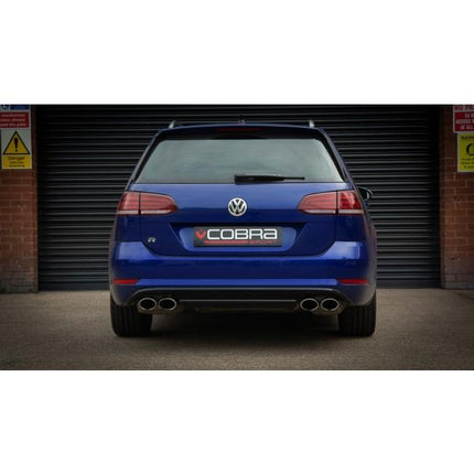 Cobra Exhausts - VW Golf R (Mk7) Estate 2.0 TSI (12-18) Resonator Delete Performance Exhaust