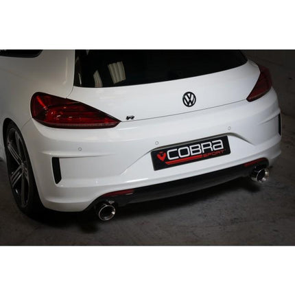 Cobra Exhausts - VW Scirocco R 2.0 TSI (09-18) Venom Box Delete Race Cat Back Performance Exhaust