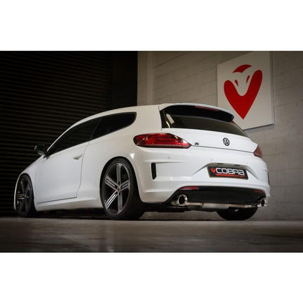 Cobra Exhausts - VW Scirocco R 2.0 TSI (09-18) Cat Back Performance Exhaust