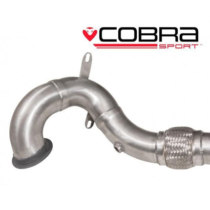 Cobra Exhausts - VW Golf R (Mk7.5) 2.0 TSI (5G) (18-20) Front Downpipe Performance Exhaust