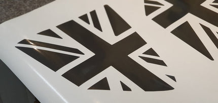 MK4 Focus Union Jack Rear Window Decals (Pair) - Car Enhancements UK