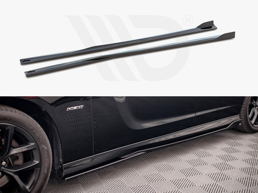 SIDE SKIRTS DIFFUSERS DODGE CHARGER SRT MK7 FACELIFT