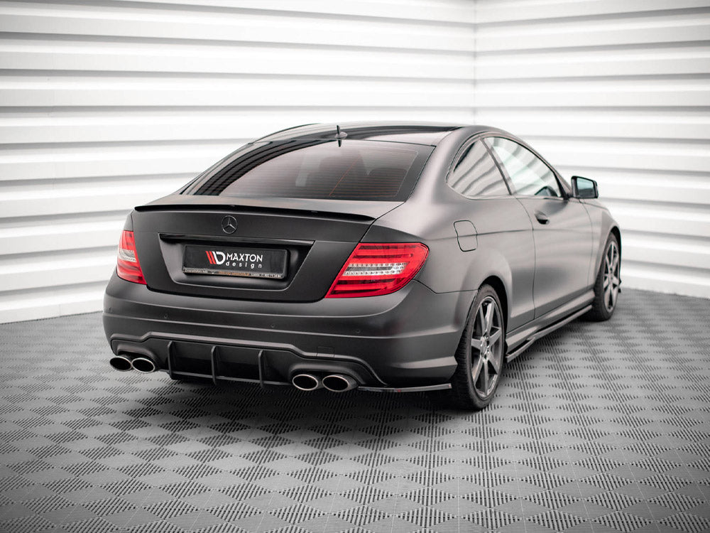 REAR SIDE SPLITTERS MERCEDES C COUPE AMG-LINE C204